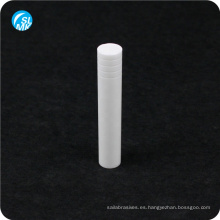 Varilla de porcelana de palillo de cerámica de circonita blanca de alta resistencia al calor para uso en fábrica
